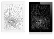 Замена стекла, дисплея ipad 2, 3, 4 в Алматы